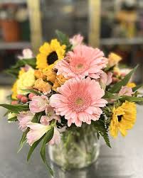 SUN FLOWERS (PINK)