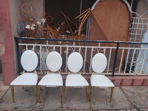 O BACK CHAIRS (WHITE)