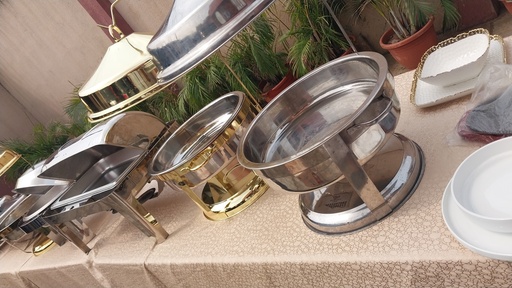 CHAFFING DISHES OVAL (SILVER)